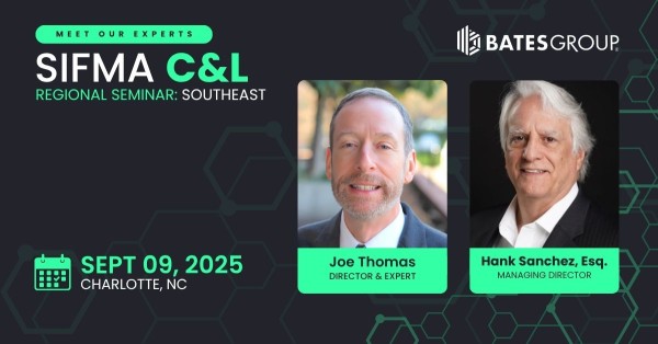 Bates Group at the 2025 SIFMA C&L Southeast Regional Seminar