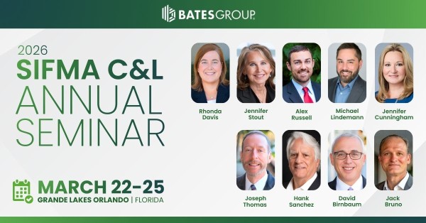 Bates Group is a Proud Sponsor of the 2026 SIFMA C&L Annual Seminar
