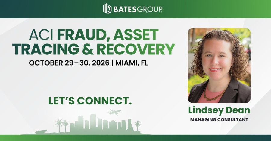 Lindsey Dean Attending ACI Fraud, Asset Tracing & Recovery 2026 in Miami