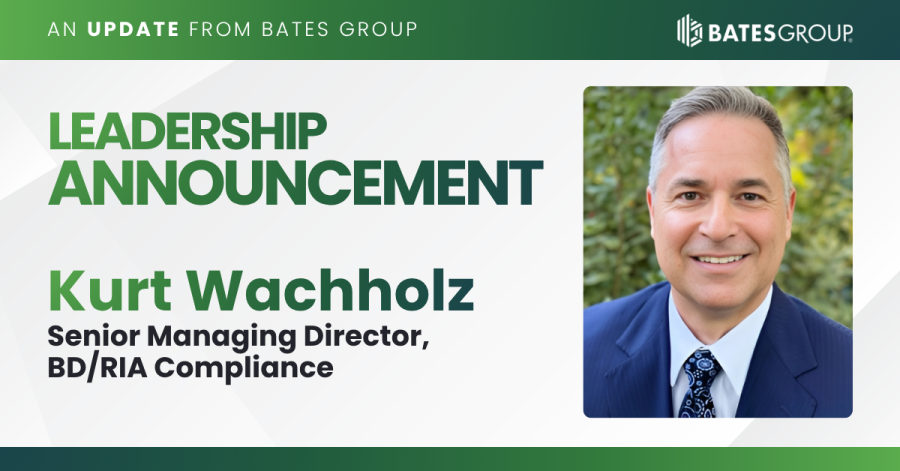 Kurt Wachholz Promoted to Senior Managing Director and Compliance Practice Lead