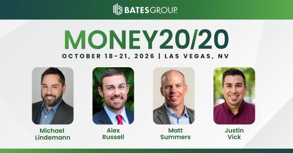 Bates Group at Money20/20 USA, October 18-21, 2026