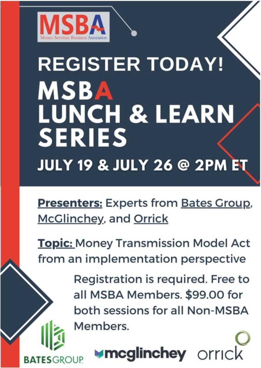 Join Bates for the MSBA Lunch & Learn Series on MTMA implementation - July 19 & July 26