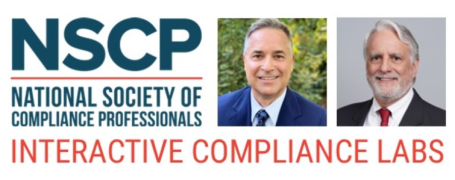 Bates Compliance Managing Directors Kurt Wachholz and Hank Sanchez to Speak at NSCP Interactive Compliance Lab - April 18, 2023