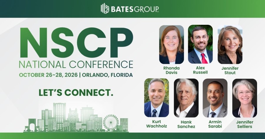 Bates Group is a Proud Sponsor of the 2026 NSCP National Conference