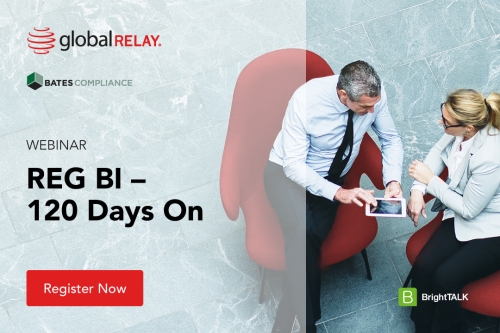 Upcoming Webinar: REG BI - 120 Days On